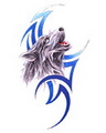 Tattoo - wolf