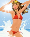 Vector girl