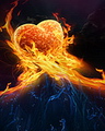 Flaming Heart