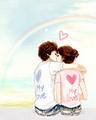 Romance kiss